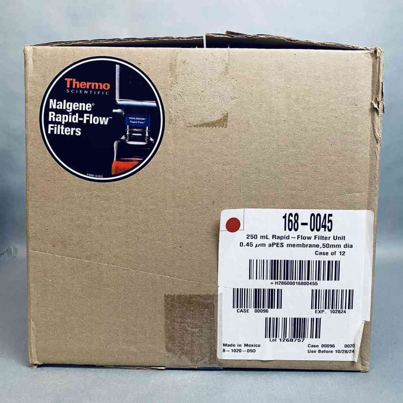 Thermo Scientific Rapid Flow Filter 250 ml Sterile 0.45 um Filters Thermo Scientific