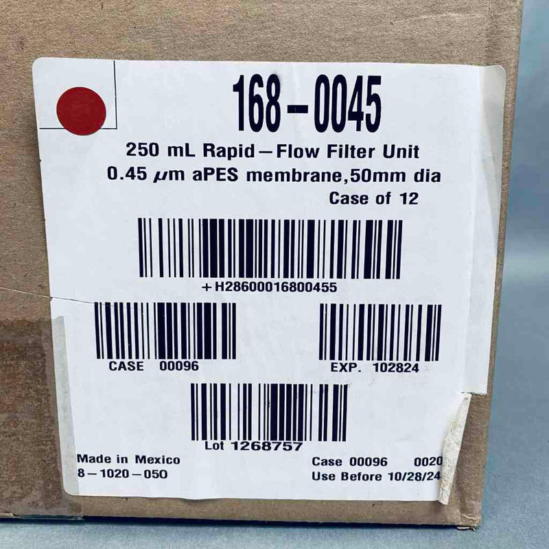 Thermo Scientific Rapid Flow Filter 250 ml Sterile 0.45 um Filters Thermo Scientific