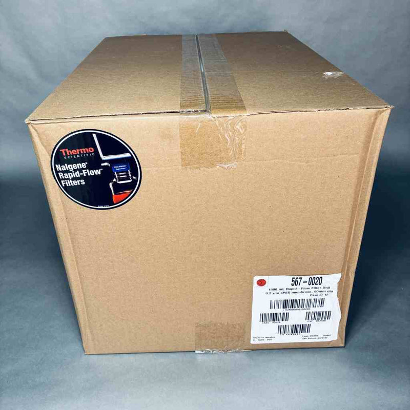 Thermo Scientific Rapid-Flow Filter Unit 1000 ml 0.2 um aPES Case of 12 Filters Filters Thermo Scientific