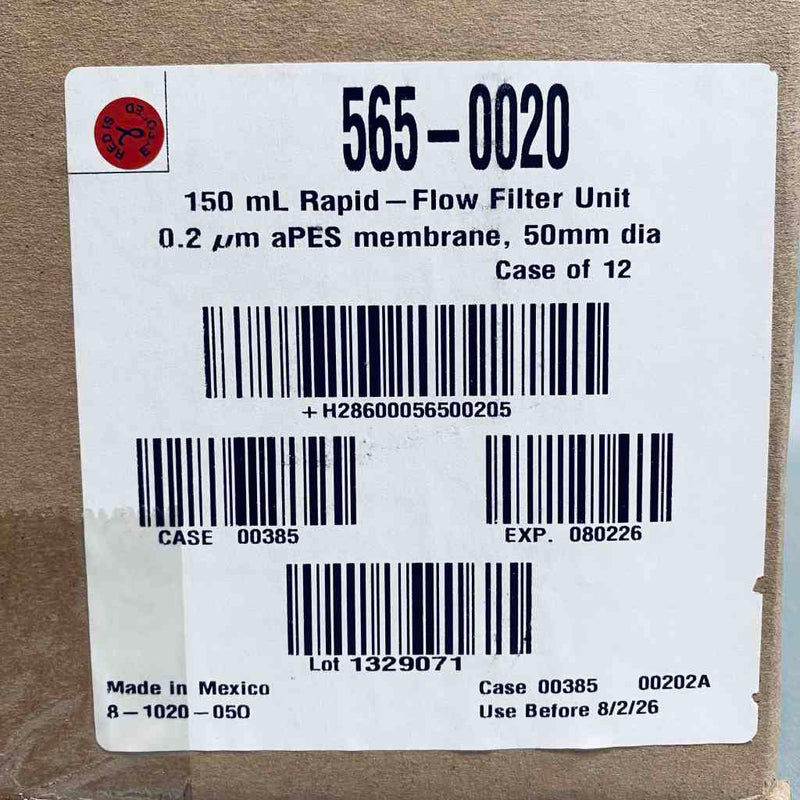 Thermo Scientific Rapid Flow Filter Unit 150 ml 0.2 um PES 12 Filter Units Filters Thermo Scientific