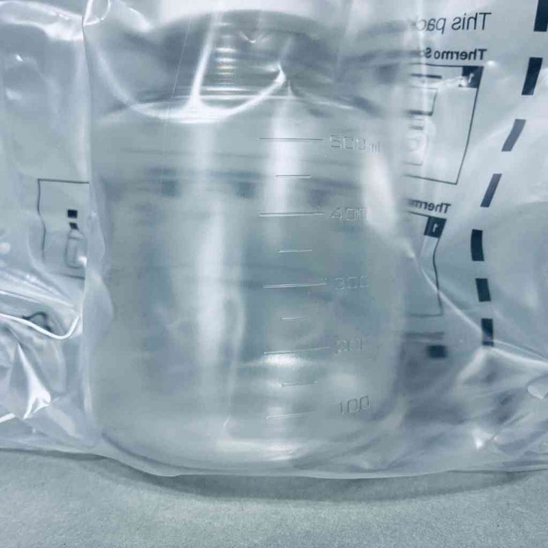 Thermo Scientific Rapid Flow Storage Bottle 500 ml Polystyrene Case of 12 Bottles Jars & Reagent Bottles Thermo Scientific