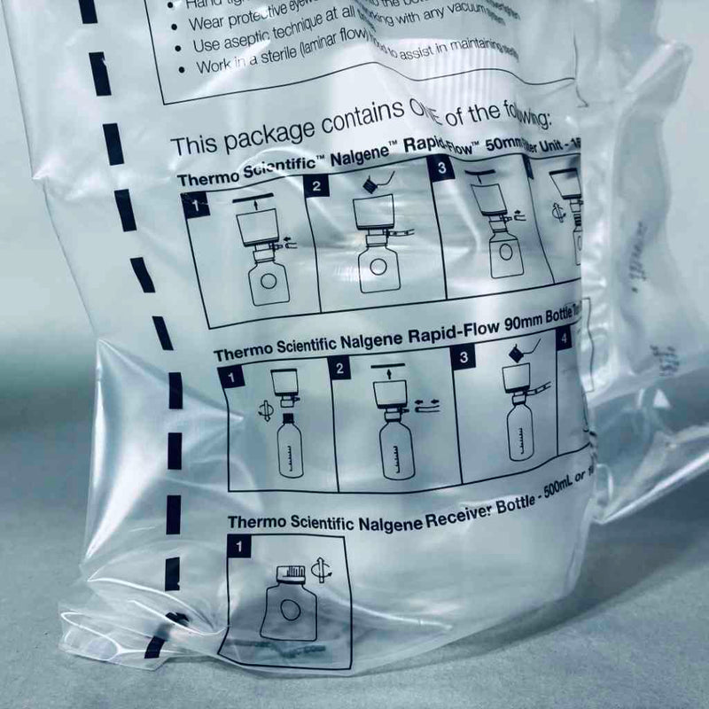 Thermo Scientific Rapid Flow Storage Bottle 500 ml Polystyrene Case of 12 Bottles Jars & Reagent Bottles Thermo Scientific