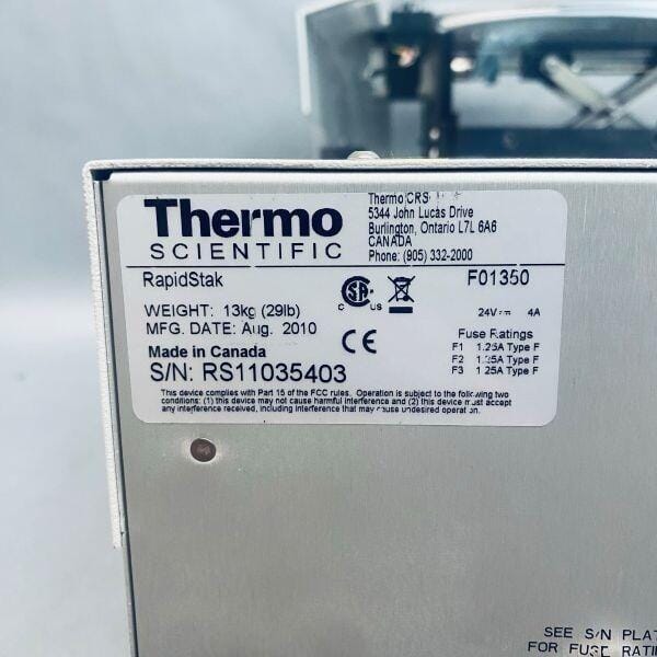 Thermo Scientific RapidStak Microplate Stacker for Multidrop Automated Liquid Handling Thermo Scientific