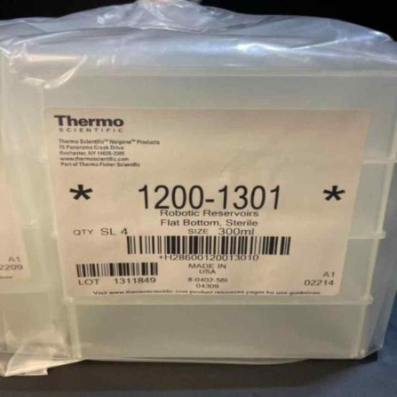 Thermo Scientific Reagent Reservoir Flat Bottom Sterile Case of 40 Basins Reagent Reservoirs Thermo Scientific
