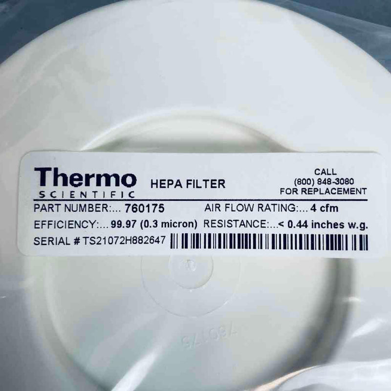 Thermo Scientific Replacement Hepa Filter 0.3 Micron Lot of 6 Filters Filters Thermo Scientific