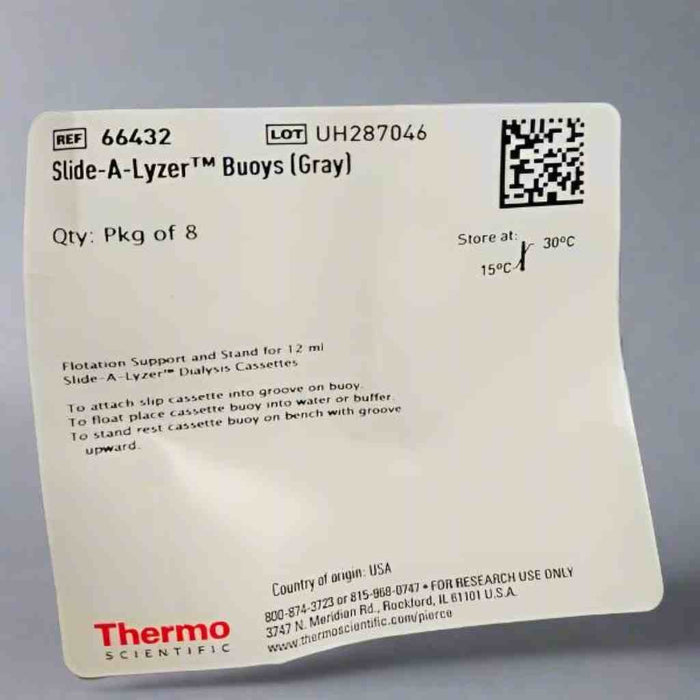 Thermo Scientific Slide-A-Lyzer Buoy Cassette Float 16 Buoys Dialysis Filters Thermo Scientific