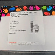 Thermo Scientific Slide-A-Lyzer Cassette 0.5 ml 3.5K MWCO Pack of 10 Cassettes Other Thermo Scientific