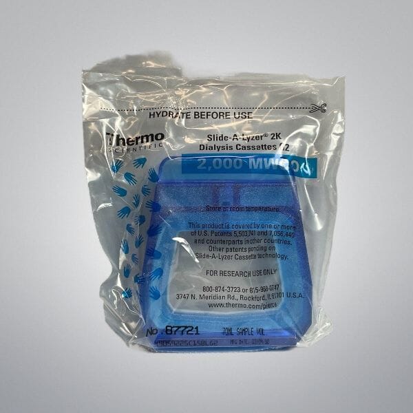 Thermo Scientific Slide-A-Lyzer G2 Dialysis Cassette 2K MWCO 70 ml 2 Cassettes Other Thermo Scientific