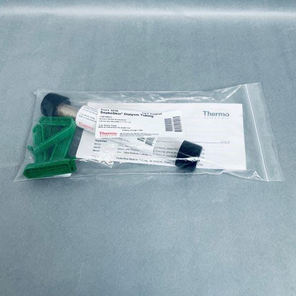 Thermo Scientific SnakeSkin Dialysis Tubing 7K MWCO 22 mm ID with Clips Filters Thermo Scientific