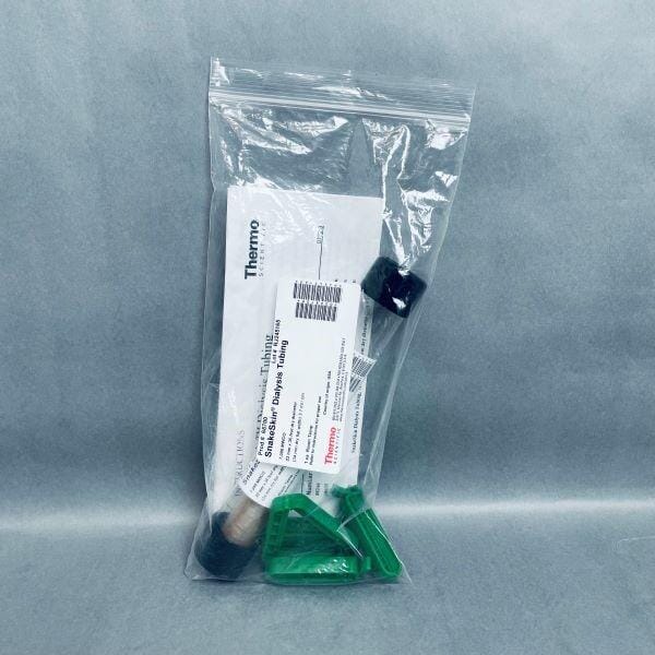 Thermo Scientific SnakeSkin Dialysis Tubing 7K MWCO 22 mm ID with Clips Filters Thermo Scientific