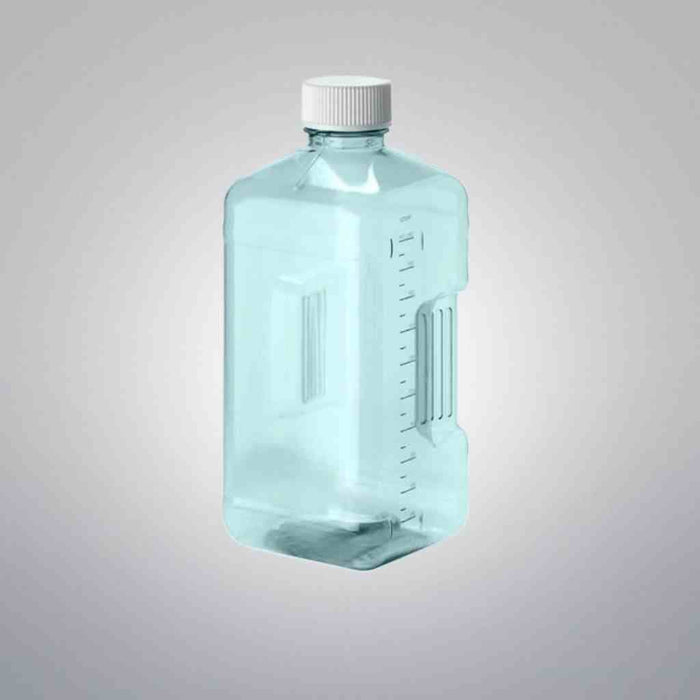 Thermo Scientific Square Bottle 1 L Polycarbonate Sterile 30 Bottles Jars & Reagent Bottles Thermo Scientific