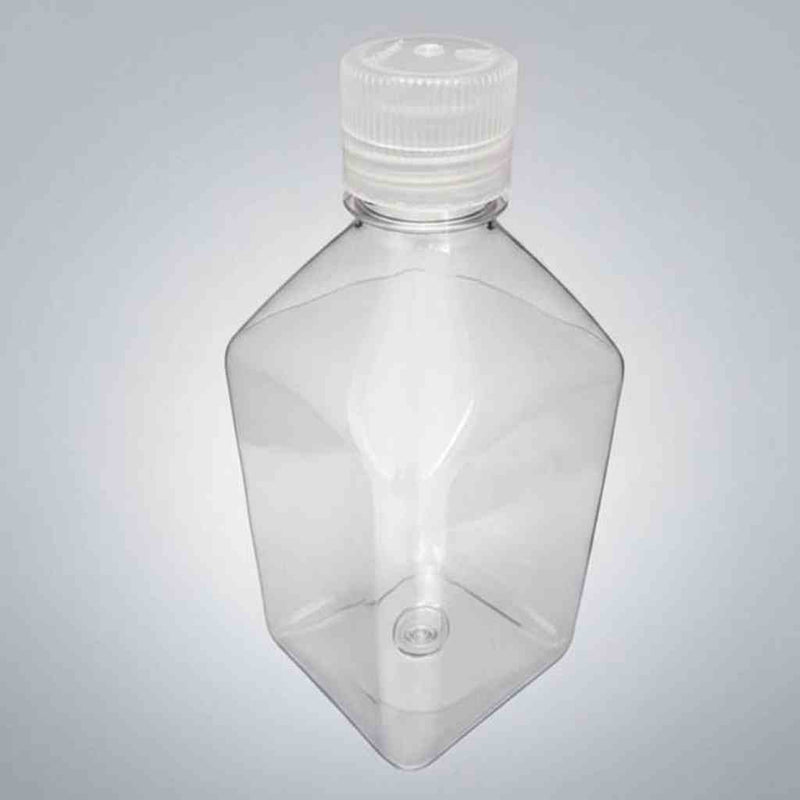 Thermo Scientific Square Bottle 1000 ml Narrow Mouth PC Case of 24 Bottles