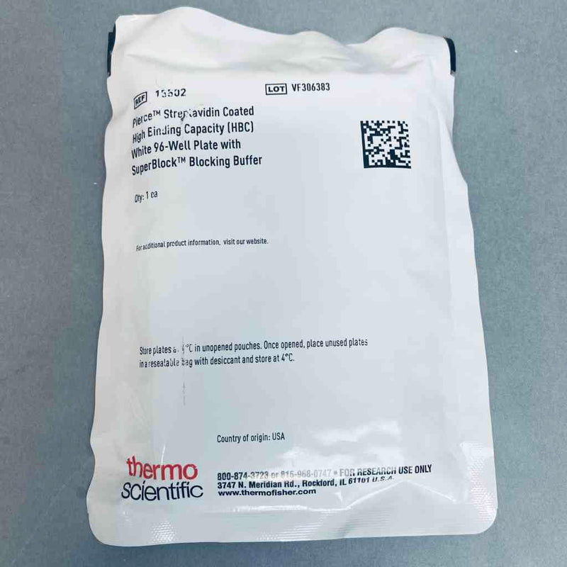 Thermo Scientific Streptavidin Microplate 96 Well Box of 5 Plates Microplates Thermo Scientific