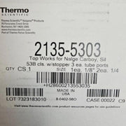 Thermo Scientific Top Works for Nalgene Carboy Box of 3 Aseptic Closure Systems Lab Equipment::Pumps, Pump Access. & Tubing Thermo Scientific