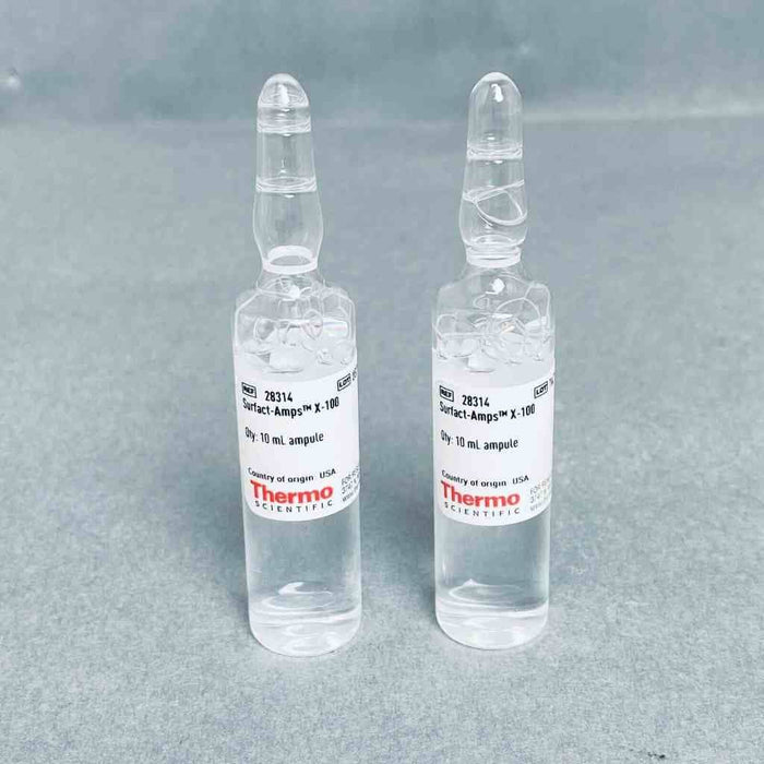 Thermo Scientific Triton X-100 Surfact-Amps Detergent Total of 2 Ampules Lab Chemicals and Reagent Kits Thermo Scientific