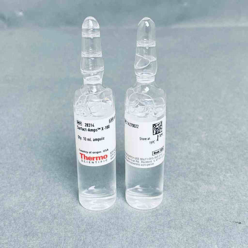 Thermo Scientific Triton X-100 Surfact-Amps Detergent Total of 2 Ampules Lab Chemicals and Reagent Kits Thermo Scientific