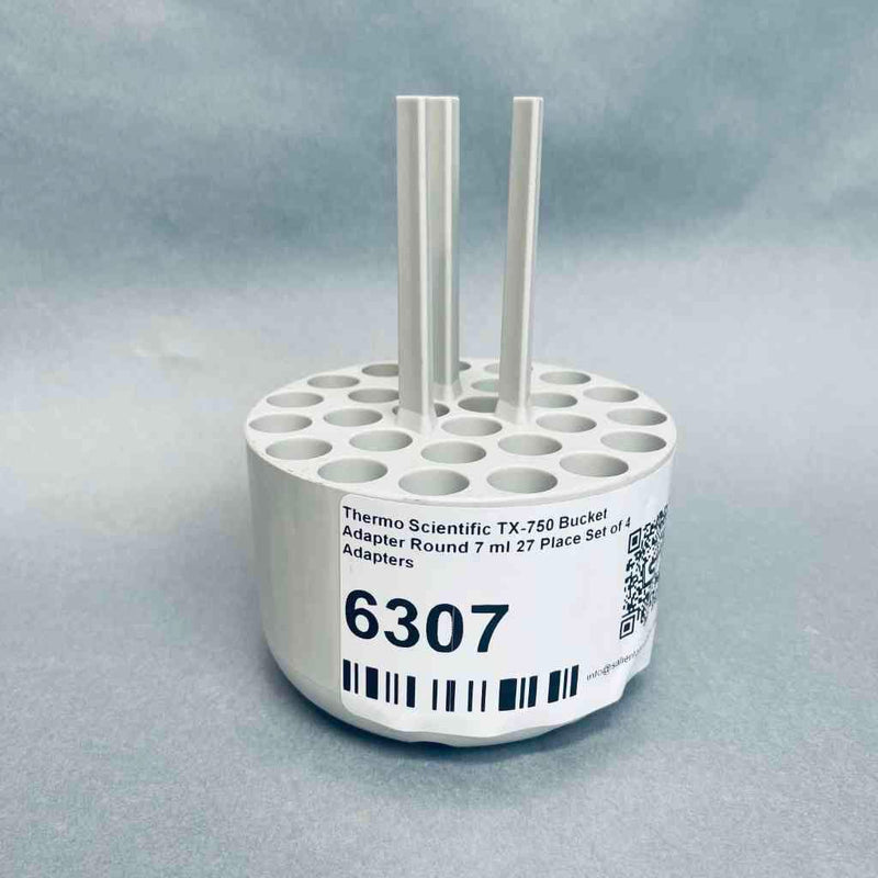 Thermo Scientific TX-750 Bucket Adapter Round 7 ml 27 Place Set of 4 Adapters Centrifuge Rotors & Buckets Life Sciences Trading