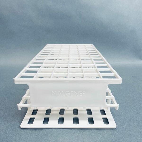 Thermo Scientific Unwire Test Tube Rack 72 Place White for 16 mm Tubes Tube Racks Thermo Scientific