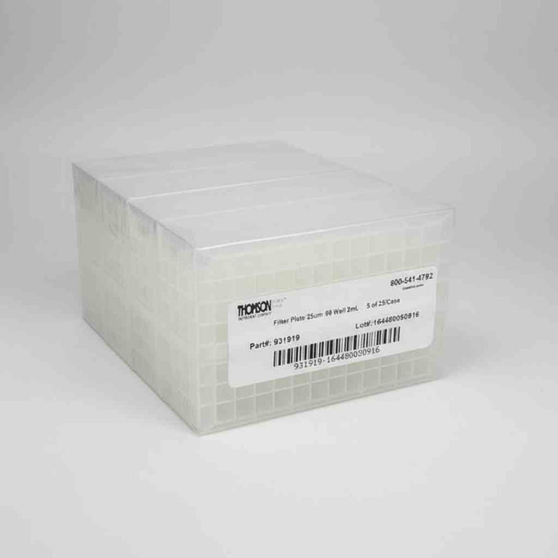 Thomson Filter Microplate 2 ml 25 um 25 Filter Plates Filters Thomson Instrument Company