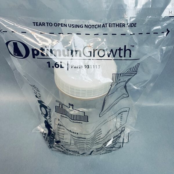 Thomson Optimum Growth Flask with Vent Cap 1.6 L Sterile Lot of 10 Flasks Lab Flasks Thomson