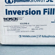 Thomson Transfer Cap for Optimum Growth 5L Flask 7/16 in. Male Case of 4 Caps Lab Flasks Thomson