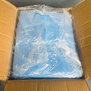 Tians Environstar SMS Disposable Lab Coat Extra Large 3 Pockets Blue Case of 30 Coats PPE Tians
