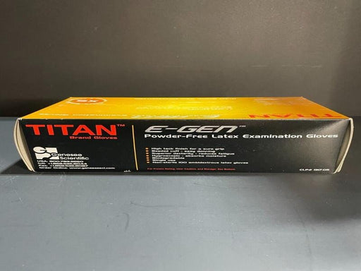 Titan Latex Exam Gloves Extra Small 8 Boxes with 100 Gloves Each Other Titan