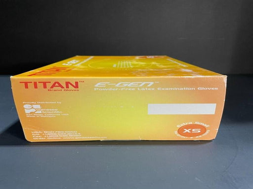 Titan Latex Exam Gloves Extra Small 8 Boxes with 100 Gloves Each Other Titan