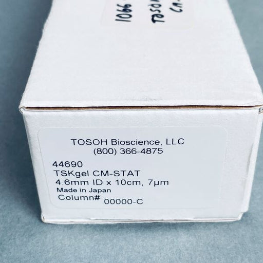 Tosoh HPLC Column TSKGel CM-STAT 4.6 mm x 10 cm 7 um LC/MS/GC Tosoh