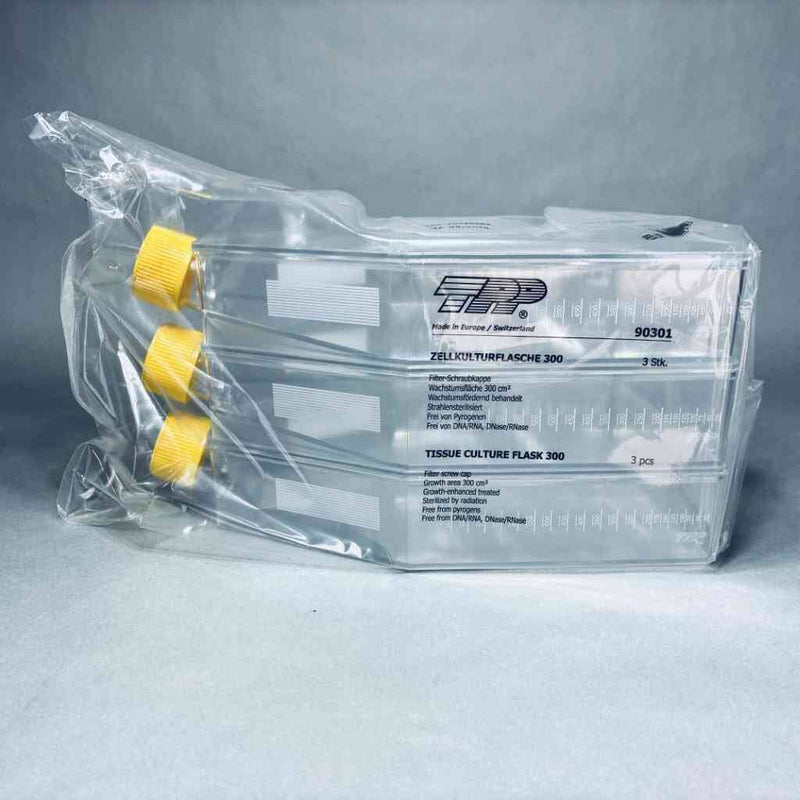 TPP Culture Flask 300 cm2 Filtered 410 ml Case of 18 Flasks Lab Culture Flask TPP