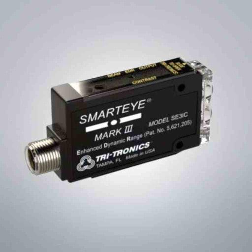 Tri-Tronics Photoelectric Fiber Optic Sensor Mark III Smarteye Red Proximity Sensors Tri-Tronics
