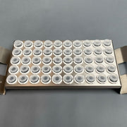 Tube Rack 50 Place for 2 ml Tubes Stainless Steel 3 Racks Tube Racks VWR