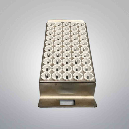 Tube Rack 50 Place for 2 ml Tubes Stainless Steel 3 Racks Tube Racks VWR