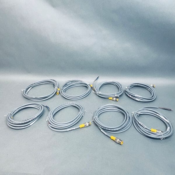 Turck Actuator and Sensor Cable Single Ended RS 4.5T-2.5 Set of 8 Cables Other Turck