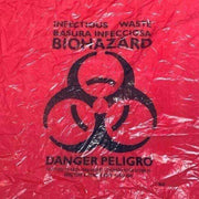 Uline Biohazard Trash Liner 10 Gallon 1.2 mil Total of 180 Bags Other Medical & Lab Equipment Uline