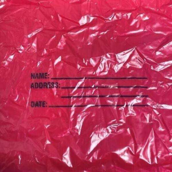Uline Biohazard Trash Liner 10 Gallon 1.2 mil Total of 180 Bags Other Medical & Lab Equipment Uline