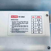 ULINE Extra Long Impulse Sealer with Cutter 24 in. Seal Length Sealers & Sealing Machines Uline