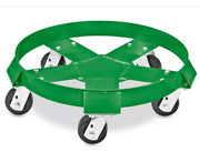 ULINE Heavy Duty Steel Drum Dolly 55 Gallon 2000 lbs Green Storage Units Uline