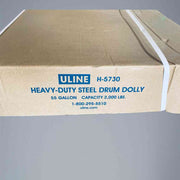 ULINE Heavy Duty Steel Drum Dolly 55 Gallon 2000 lbs Green Storage Units Uline