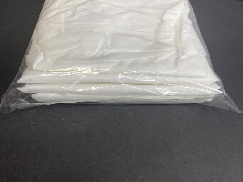 Uline Lab Coat Large White Snap Front LatexFree 20 Coats — Life