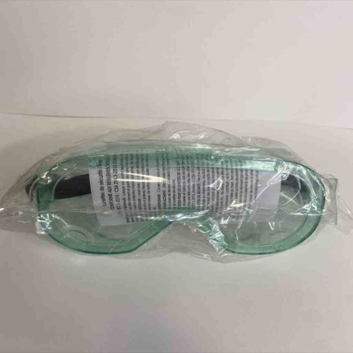 Uline Lab Safety Goggles with Indirect Vent Sealed Package 2 Pairs of Goggles Safety Glasses & Goggles Uline