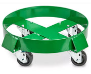 ULINE Steel Drum Dolly 16 Gallon 1000 lbs Green Storage Units Uline