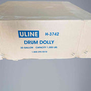 ULINE Steel Drum Dolly 30 Gallon 1000 lbs Green Storage Units Uline
