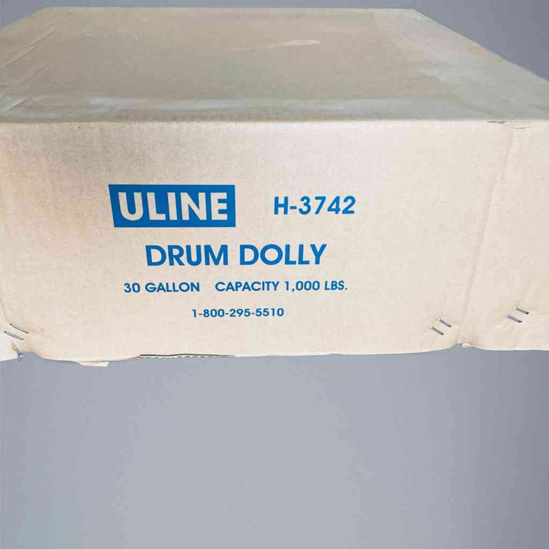 ULINE Steel Drum Dolly 30 Gallon 1000 lbs Green Storage Units Uline