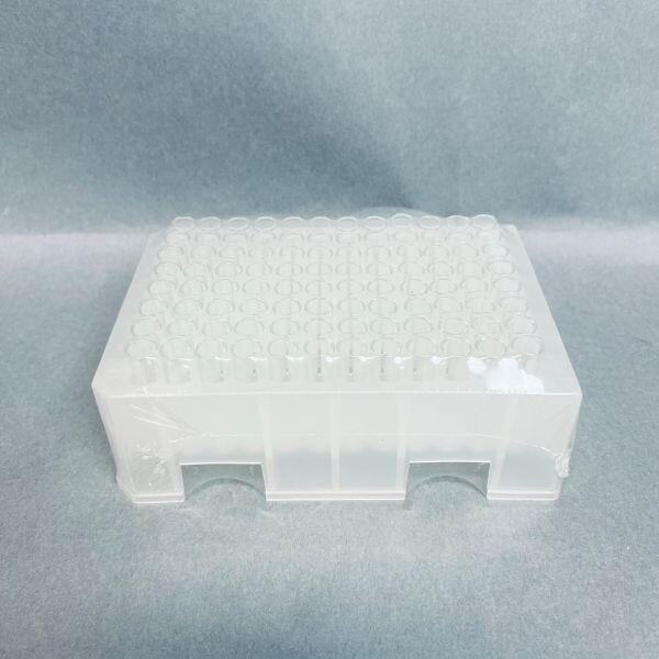 Unchained Labs Shell Vial Tray 8 x 30 mm Case of 60 Trays with 96 Vials Each Vials Unchained Labs