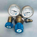Union Carbide Gas Pressure Regulator Brass with Gauges Air Pressure Regulators Union Carbide