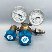 Union Carbide Gas Pressure Regulator Brass with Gauges Air Pressure Regulators Union Carbide
