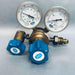 Union Carbide Gas Pressure Regulator Brass with Gauges Air Pressure Regulators Union Carbide