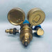 Union Carbide Gas Pressure Regulator Brass with Gauges Air Pressure Regulators Union Carbide