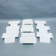 United Scientific Reversable Reagent Reservoir Variable Sizes 12 Well, 8 Well, and 40 ml Autoclavable Lot of 9 Reservoirs Reagent Reservoirs United Scientific